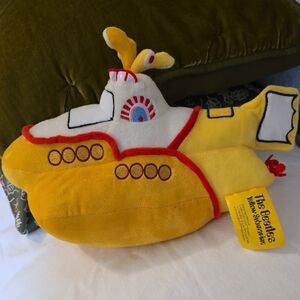 The Beatles Vibrant Yellow Submarine Plush